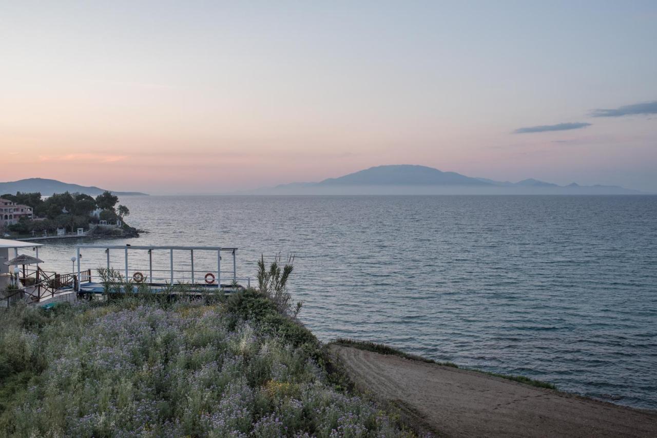 Ferienwohnung Bellezza Del Mare Ammoudi Exterior foto